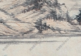 明 王時(shí)敏《淺絳溪山圖》國(guó)畫(huà)高清大圖下載