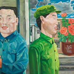 劉煒油畫(huà)作品《革命家庭》賞析及拍賣(mài)價(jià)格