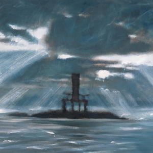 毛旭輝風(fēng)景油畫作品《島》欣賞