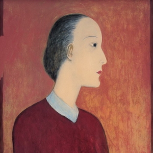 邱亞才人物油畫作品《女收藏家》拍賣成交價