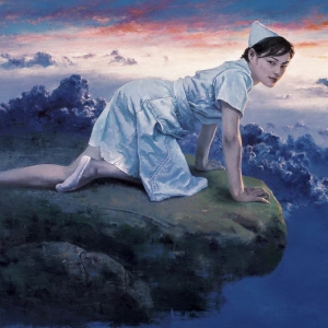 高波人物油畫作品《風光無限》 拍賣成交價