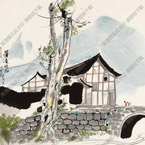 吳冠中國(guó)畫高清圖片52下載