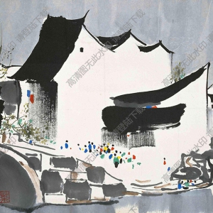 吳冠中國(guó)畫高清圖片56下載