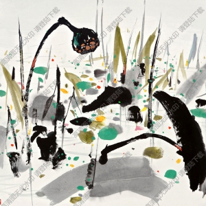吳冠中國(guó)畫作品高清62下載