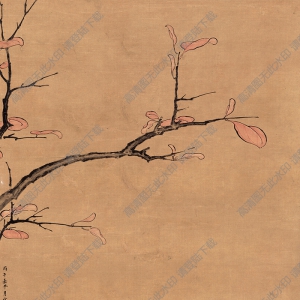 明 陸逵《設(shè)色菊花》國(guó)畫高清大圖下載