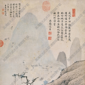 明 沈貞《竹爐山房》國(guó)畫高清大圖下載