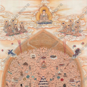 宋 佚名《千手千眼觀世音菩薩》國(guó)畫高清大圖下載