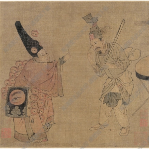 南宋 佚名《雜?。ㄙu眼藥）圖》國畫高清大圖下載