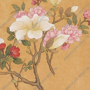 宋  佚名《古代花鳥長(zhǎng)卷》國畫高清大圖下載