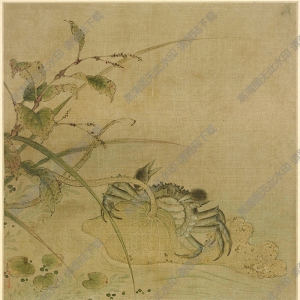 宋 佚名《河蟹圖》國(guó)畫高清大圖下載