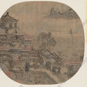 宋 佚名《江山殿閣圖》國畫高清大圖下載