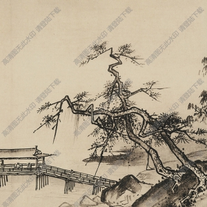 南宋 夏圭《溪山清遠(yuǎn)圖》國(guó)畫高清大圖下載