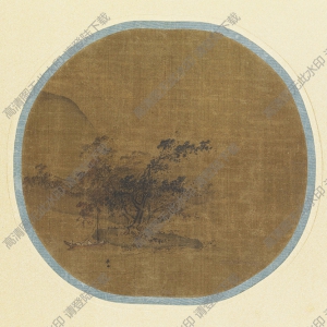 南宋 夏珪《山水圖》國(guó)畫高清大圖下載