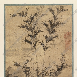 唐 榮陽(yáng)《竹圖》國(guó)畫(huà)高清大圖下載