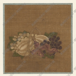 唐繪《手鑒筆耕園  點(diǎn)心圖》國(guó)畫(huà)高清大圖下載