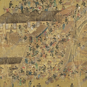 元 摹本《清明上河圖》國畫高清大圖下載
