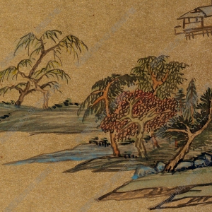 明 董其昌《山水詩(shī)》國(guó)畫高清大圖下載