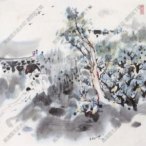 吳冠中國(guó)畫160高清圖片下載