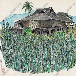 吳冠中國(guó)畫作品169高清下載