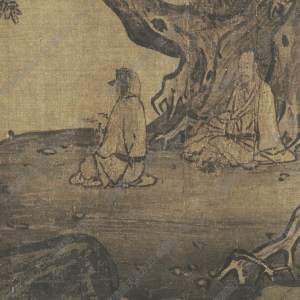 宋 李唐《濠梁秋水圖》國(guó)畫高清大圖下載
