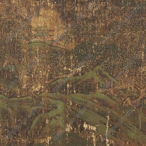 宋 李唐《長(zhǎng)夏江寺圖》國(guó)畫高清大圖下載