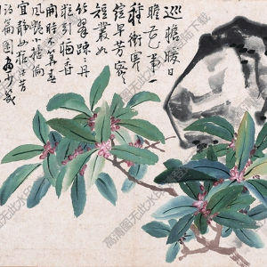 清 李鱓《花鳥畫冊(cè)十開》-6 國(guó)畫高清大圖下載