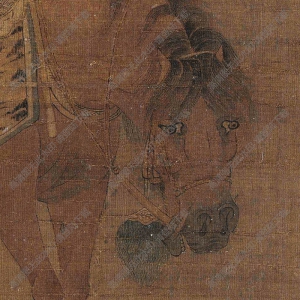 宋 趙伯骕《騎士獵歸圖》國(guó)畫(huà)高清大圖下載