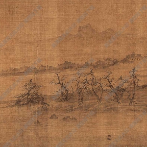 宋 傳王詵《煙江疊嶂圖》國(guó)畫(huà)高清大圖下載