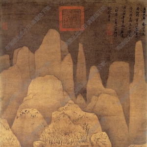 宋 佚名《雪景圖》國(guó)畫(huà)高清大圖下載