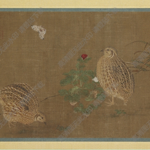 李安忠超高清《鵪鶉圖》國(guó)畫(huà)百度云網(wǎng)盤(pán)下載