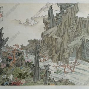任熊超高清《姚燮詩(shī)意冊(cè)》國(guó)畫(huà)百度云網(wǎng)盤(pán)下載