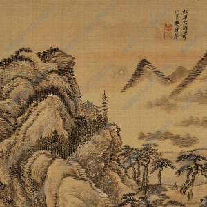 王翚超高清《唐人詩(shī)意圖》國(guó)畫(huà)百度云網(wǎng)盤(pán)下載
