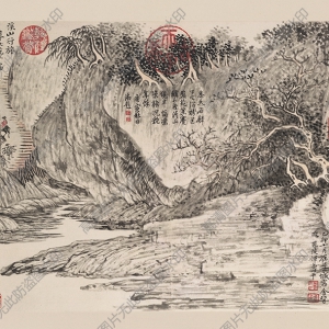 惲壽平超高清《山水冊(cè)》國(guó)畫(huà)百度云網(wǎng)盤(pán)下載