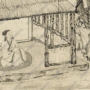 唐寅超高清《悟陽(yáng)子養(yǎng)性圖》國(guó)畫(huà)百度云網(wǎng)盤(pán)下載