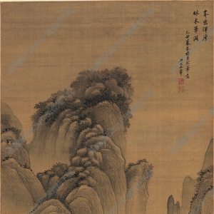王翚_仿巨然山水圖_超高清_百度云網(wǎng)盤下載