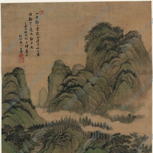 王翚_溪口白云圖_超高清_百度云網(wǎng)盤下載
