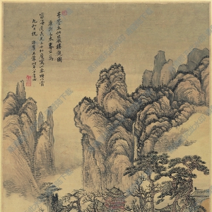 王翚_仙山樓觀圖_超高清_百度云網(wǎng)盤下載