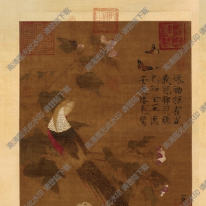 宋徽宗_芙蓉錦雞圖_超高清_百度云網(wǎng)盤下載