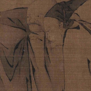 梁楷_三高士游賞圖_超高清_百度云網(wǎng)盤下載