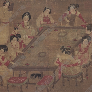 唐宮仕女飲茶圖_宮樂圖_超高清_百度云網(wǎng)盤下載