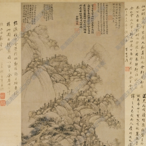 黃公望_丹崖玉樹圖_超高清_百度云網(wǎng)盤下載