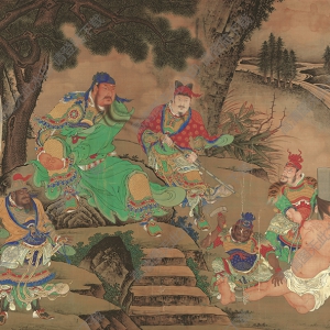 商喜_關(guān)羽擒將圖_超高清_百度云網(wǎng)盤下載
