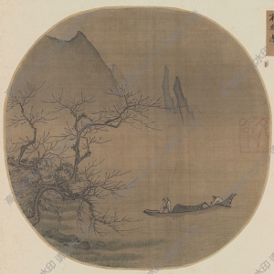 馬遠(yuǎn)_梅溪放艇圖_超高清_百度云網(wǎng)盤下載