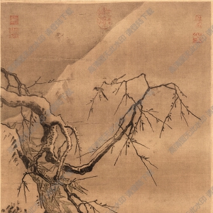 馬遠(yuǎn)_雪灘雙鷺圖_超高清_百度云網(wǎng)盤下載