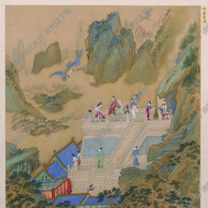 仇英_吹簫引鳳_超高清_百度云網(wǎng)盤下載