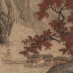 唐寅_溪山漁隱圖_超高清_百度云網(wǎng)盤下載