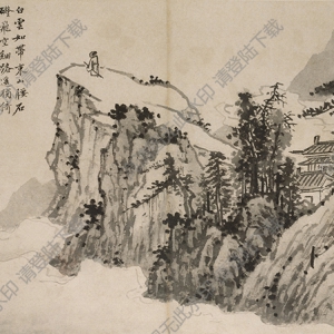 沈周_倀立遠(yuǎn)眺_超高清_百度云網(wǎng)盤(pán)下載