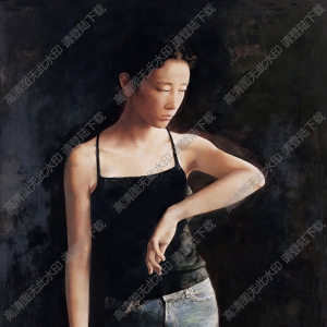 郭潤文油畫作品 舞者 高清下載