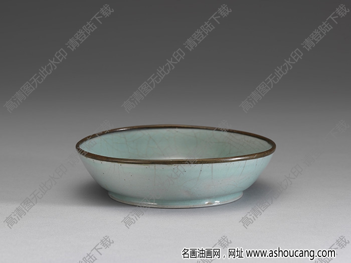 北宋 汝窯青瓷碟 高清大圖下載