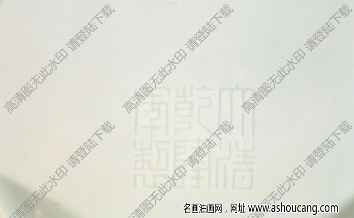 清乾隆 影青瓷禮器簋 高清大圖下載